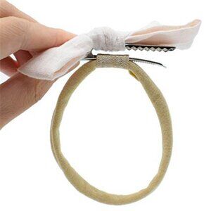 15pcs Nude Nylon Baby Headbands Newborn Kids Soft Stretchy DIY Hair Accessories
